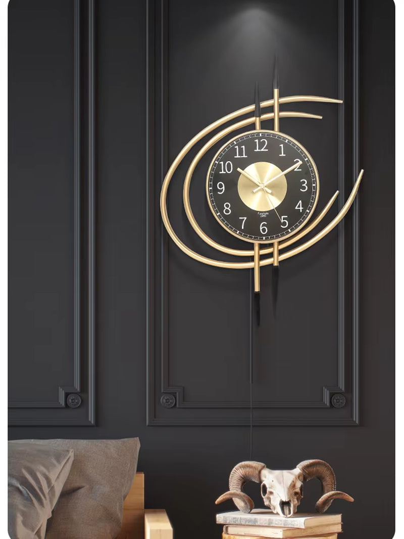 Modern Simple Wall Clock Nordic Style Home Decor Living Room Office Hotel Hanging Watch Affordable Luxury Design