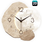 Horloge Murale "Moon & Rock" – Design Artistique & Quartz Silencieux - Vignette | La Belle Horloge