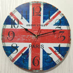 Horloge Murale "Nordic Lines" – Design Géométrique en MDF & Quartz Silencieux - Vignette | La Belle Horloge