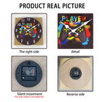 Horloge Murale Gamer "Player the Best" – Bois de Qualité & Quartz Silencieux - Vignette | La Belle Horloge