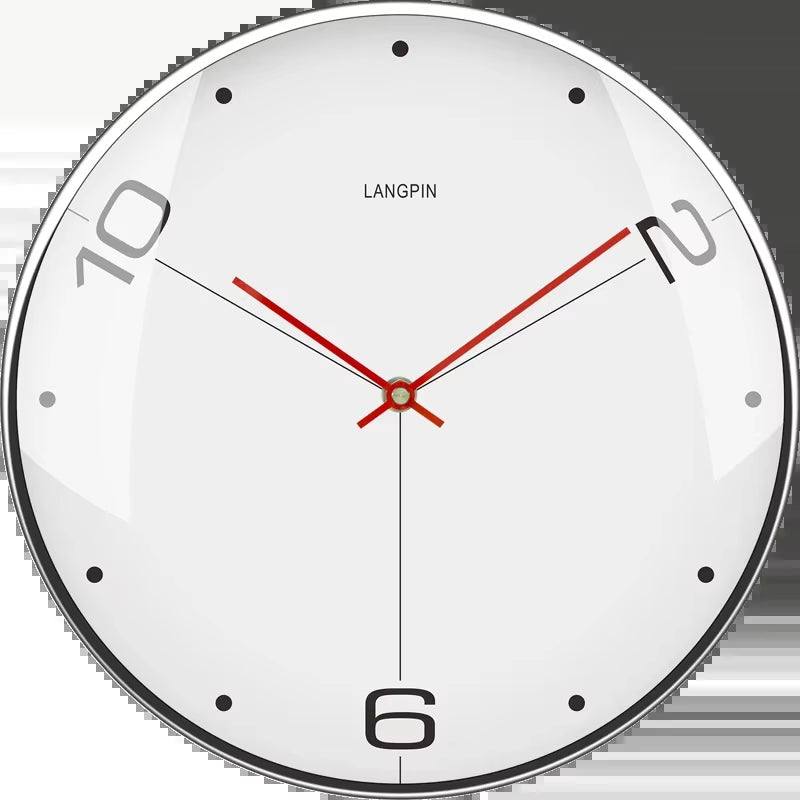 Nordic Large Wall Clock Modern Design Living Room Bedroom Office Metal Clocks Wall Watch Klokken Wandklokken Home Decor FZ116