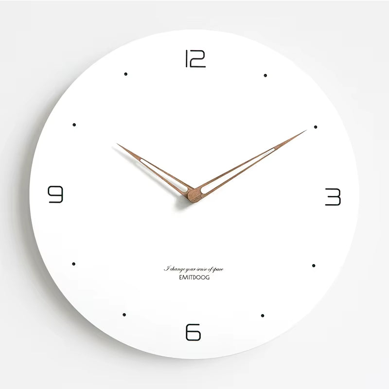 Wall Clock Modern Silent Quartz Nordic Minimalist Large Home Decor Living Room Bedroom Kitchen Living Room Decoration Clock
