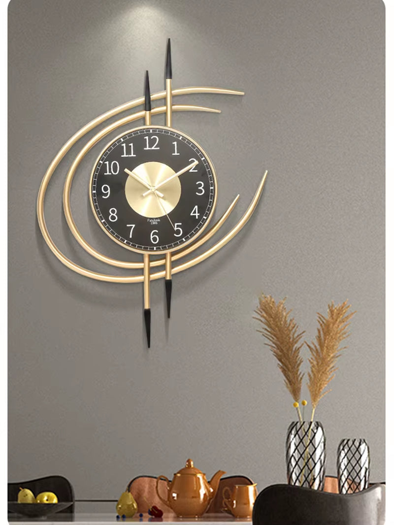 Modern Simple Wall Clock Nordic Style Home Decor Living Room Office Hotel Hanging Watch Affordable Luxury Design