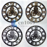 Horloge Murale "Industrial Gear" – Design Artisanal Vintage & Style LOFT - Vignette | La Belle Horloge