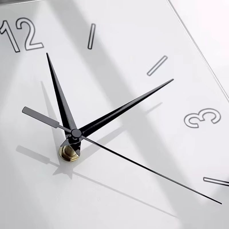 Minimalist Creativity Wall Clocks Large Wall Clocks Living Room Decor Clock Corner Luxury Timepiece Clock Decorate House Design
