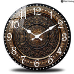 Horloge Murale Dorée – Motifs Baroques & Silencieuse - Vignette | La Belle Horloge