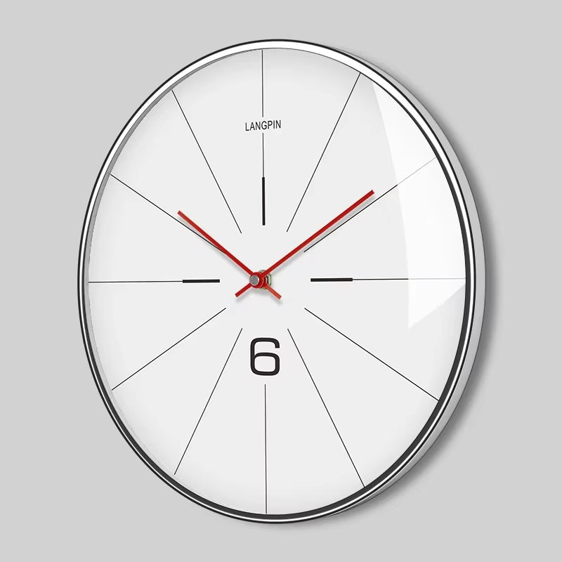 Nordic Large Wall Clock Modern Design Living Room Bedroom Office Metal Clocks Wall Watch Klokken Wandklokken Home Decor FZ116