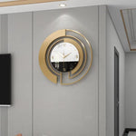 Horloge "Nordic Light Luxury" – Design Métal Chic & Style Hôtel - Vignette | La Belle Horloge