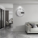 Horloge Murale "Sillage" – Design Créatif en Acier Inoxydable & Luxe Minimaliste - Vignette | La Belle Horloge