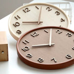 Horloge Murale en Bois Japonais – Design Rétro Silencieux - Vignette | La Belle Horloge