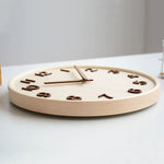 Horloge Murale en Bois Japonais – Design Rétro Silencieux - Vignette | La Belle Horloge