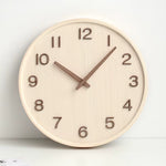 Horloge Murale en Bois Japonais – Design Rétro Silencieux - Vignette | La Belle Horloge