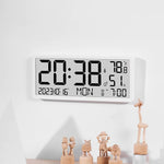 Horloge Numérale Géante LED – Température, Humidité & Calendrier - Vignette | La Belle Horloge