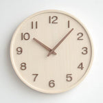 Horloge Murale en Bois Japonais – Design Rétro Silencieux - Vignette | La Belle Horloge