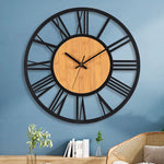 Horloge Murale Géante 40 cm – Chiffres Romains 3D & Design Industriel Rétro - Vignette | La Belle Horloge