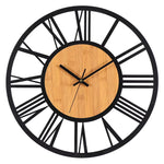 Horloge Murale Géante 40 cm – Chiffres Romains 3D & Design Industriel Rétro - Vignette | La Belle Horloge