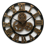 Horloge Murale Industrielle  – Design Engrenages Rétro - Vignette | La Belle Horloge